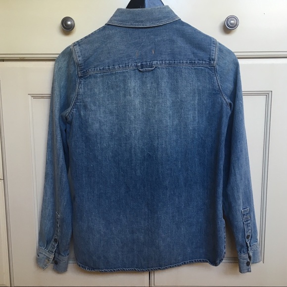 Madewell denim button-down shirt - Picture 4 of 7